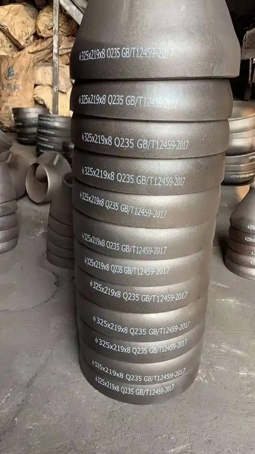 顶平偏心异径管