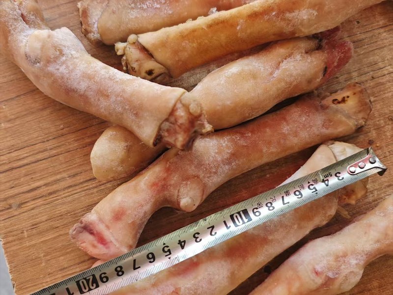 庞氏牛羊肉 火烧羊蹄加工实拍