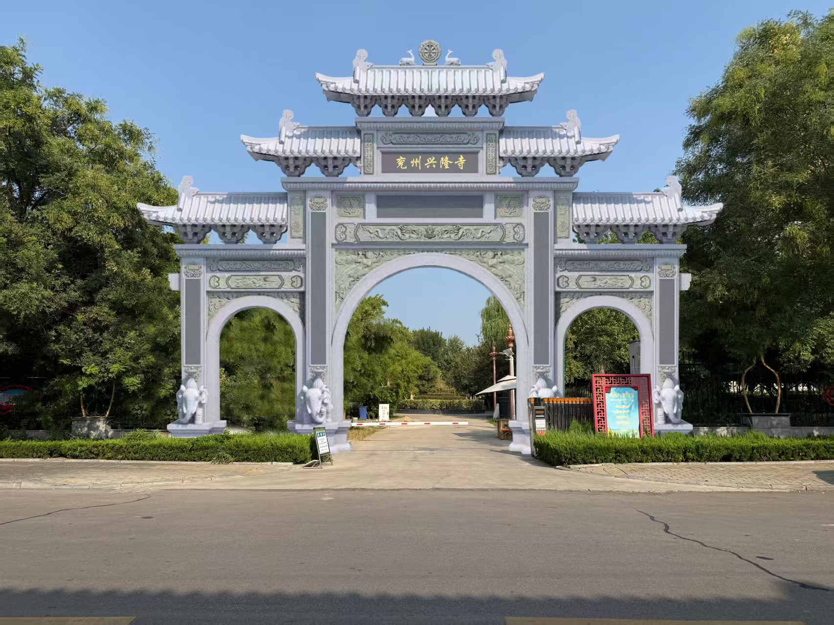 石牌坊应用场景
