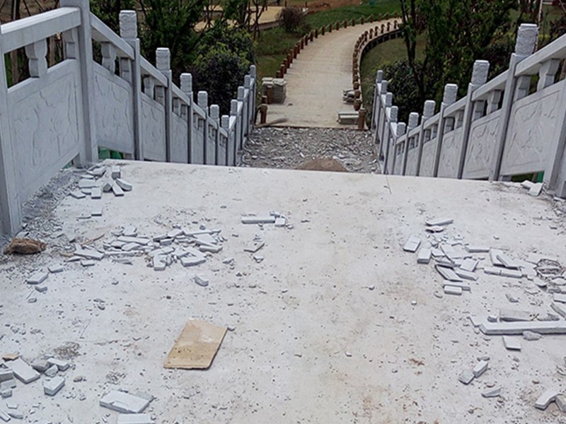 石栏杆工艺细节