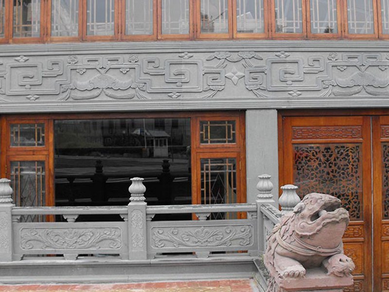 石栏杆细节展示