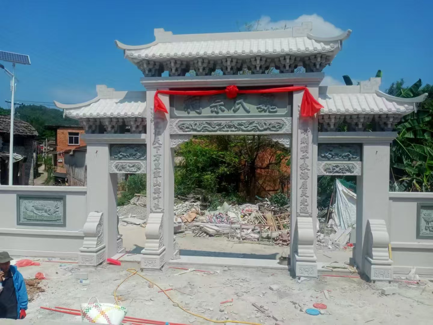 探寻徐州市铜山区特色石牌楼：承载历史文化的标志性建筑