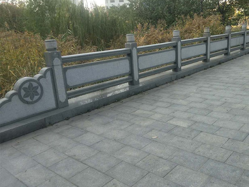 石栏杆细节展示