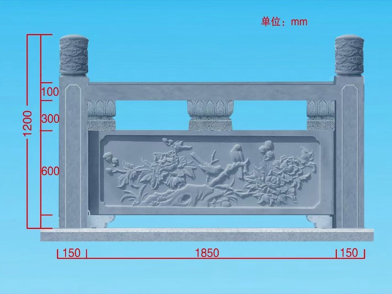 石栏杆产品展示