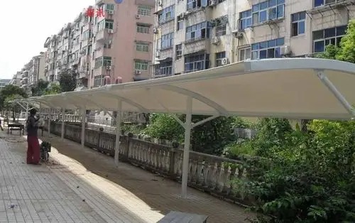 小区车棚膜结构