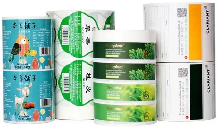 汇颜标签 不干胶标签样品