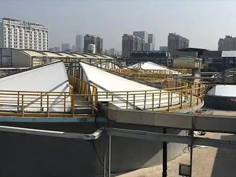 膜结构施工细节展示