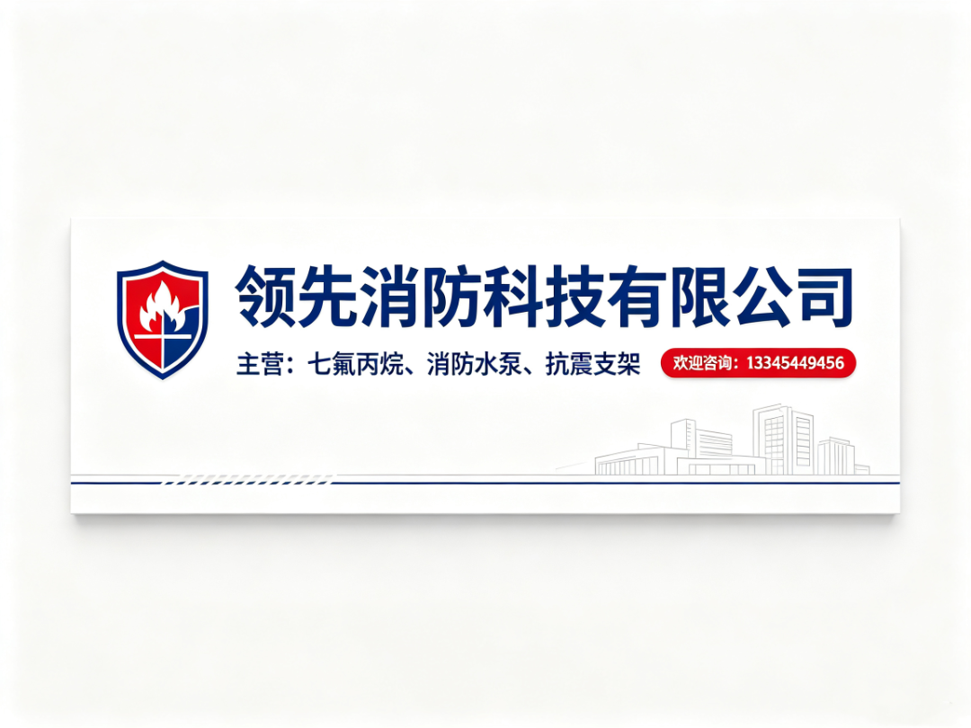 领先消防科技 消防产品仓储与配套展示