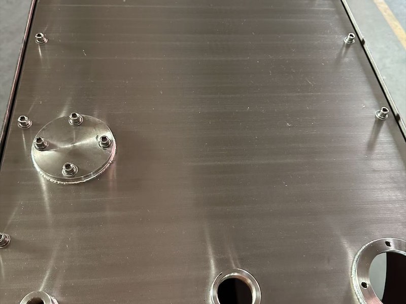 不锈钢检测设备精密钣金外壳