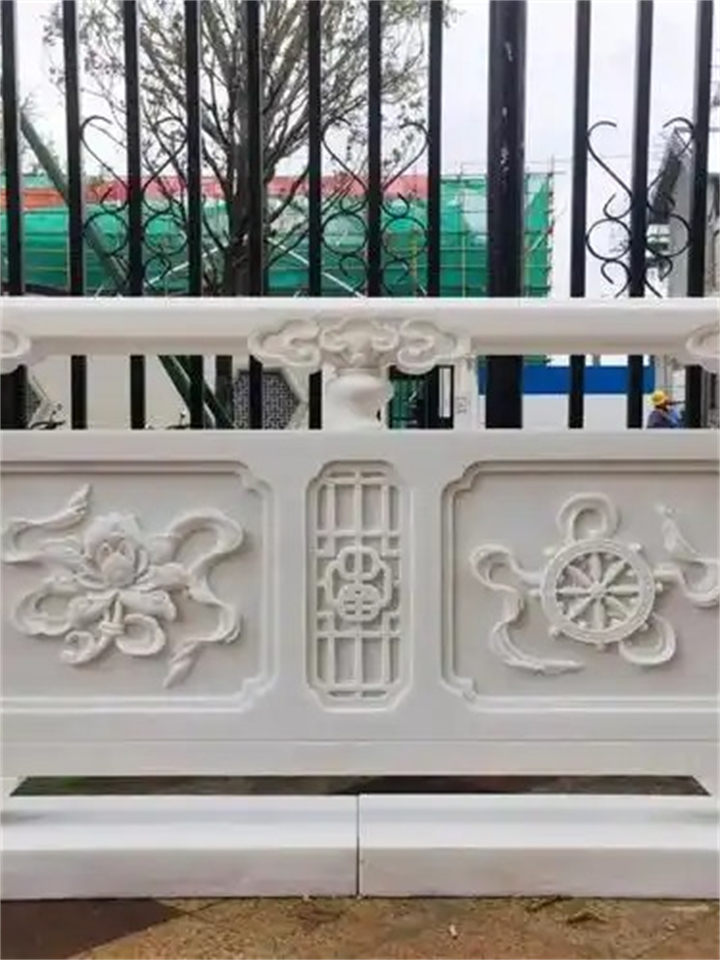 石雕栏杆厂家，专业定制寺庙护栏解决方案