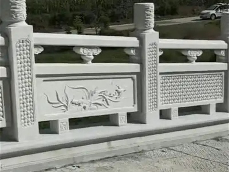 汉白玉栏杆展示
