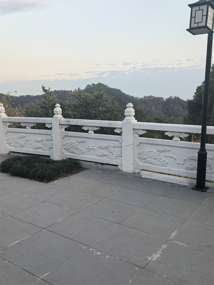 石栏杆效果图赏析：上饶市余干县景区入口的视觉提升方案