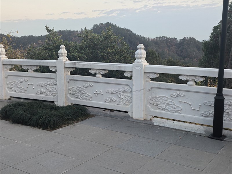 汉白玉栏杆展示