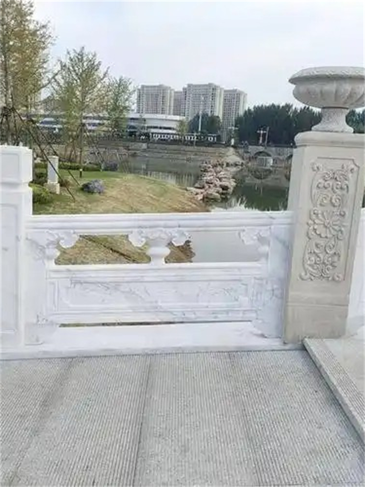 宫廷风格汉白玉栏杆，天津市古建筑修复优选