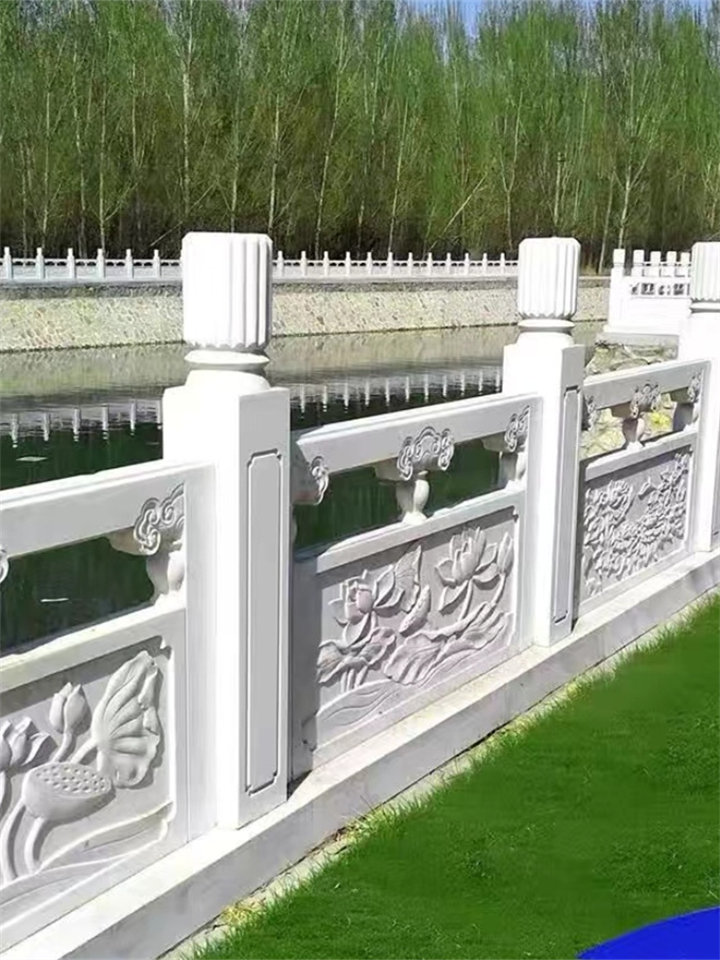 桥梁石栏杆安装，安全耐用有保障