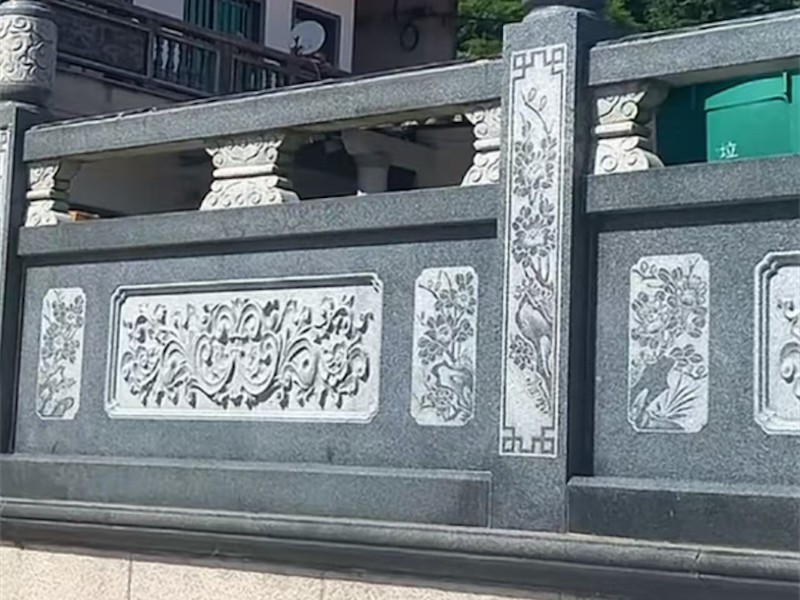 石材栏杆工程案例展示