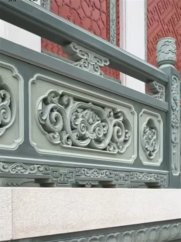 青石栏杆设计要点，打造古朴园林景观