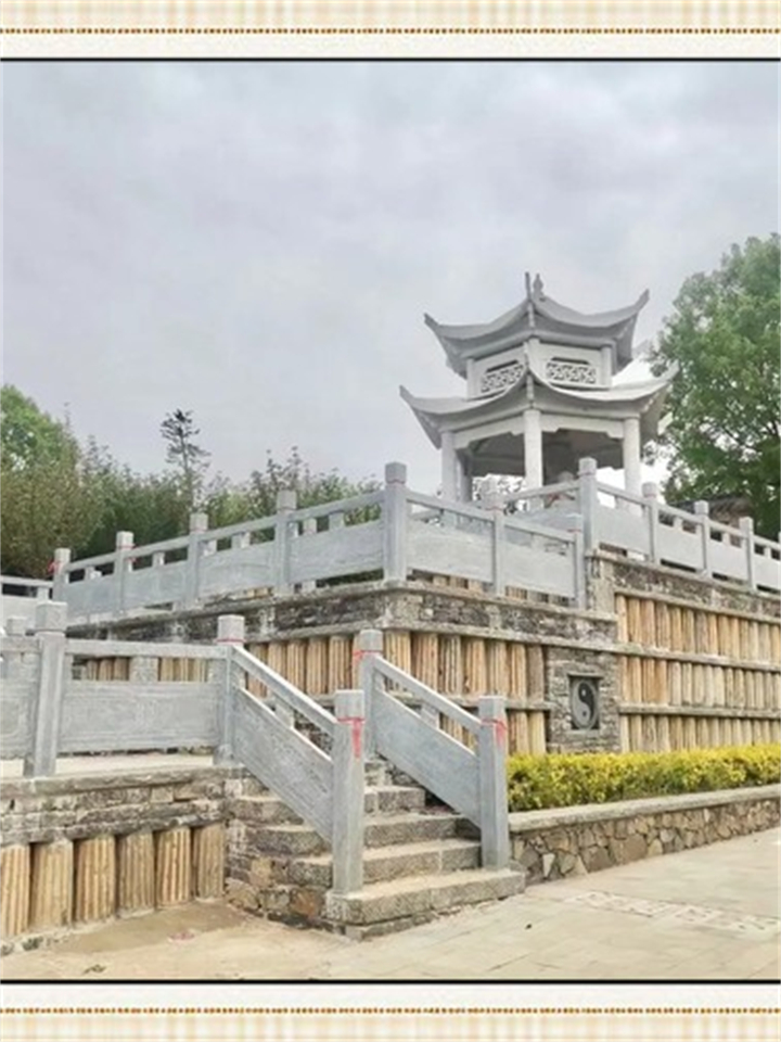 山东省仿古石栏杆定制，传统工艺与现代结合