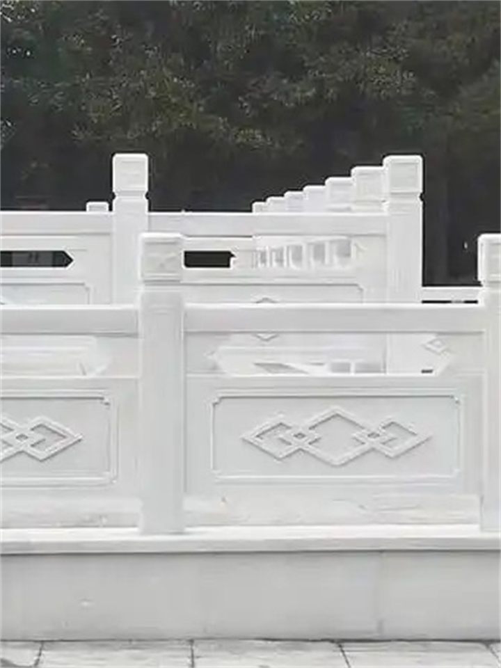 一级汉白玉！河北省高品质栏杆柱定制
