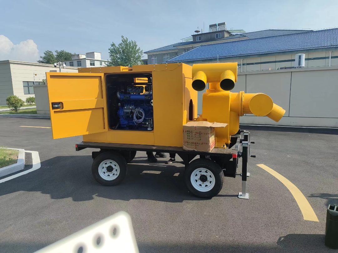移动式防汛泵车