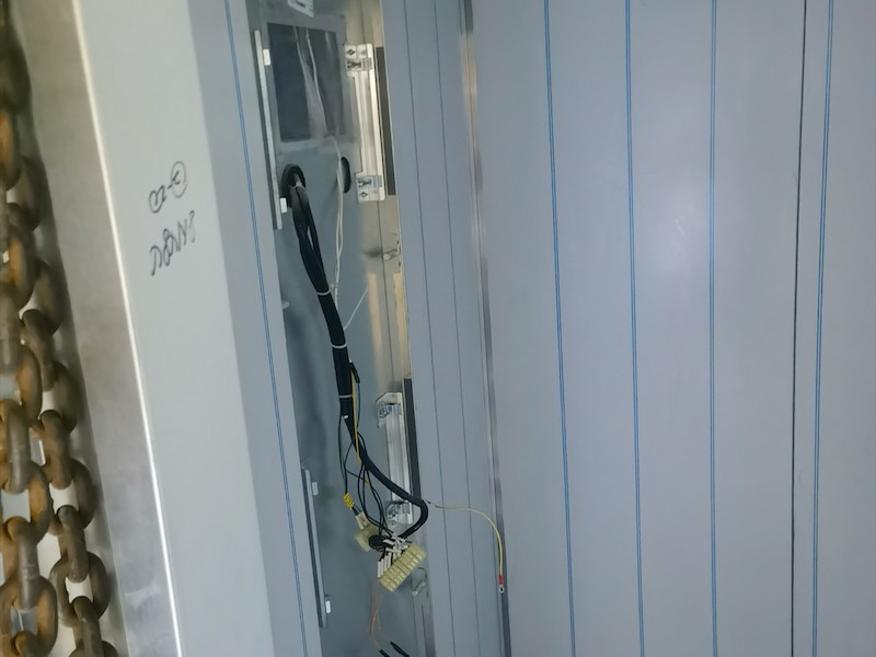 别墅电梯回收作业现场