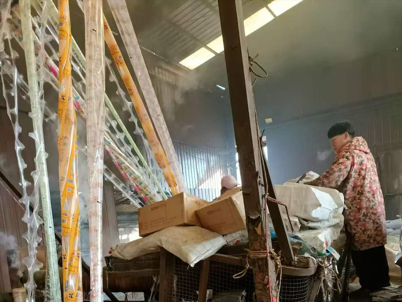 再生塑料颗粒生产