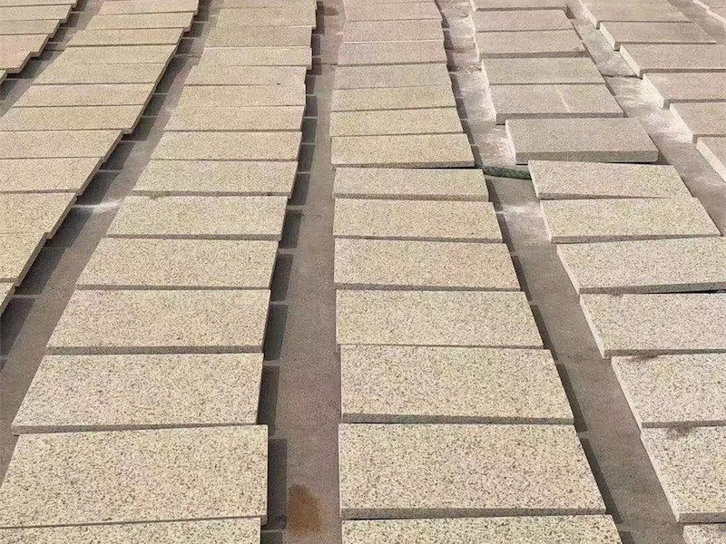 花岗岩地铺石应用展示