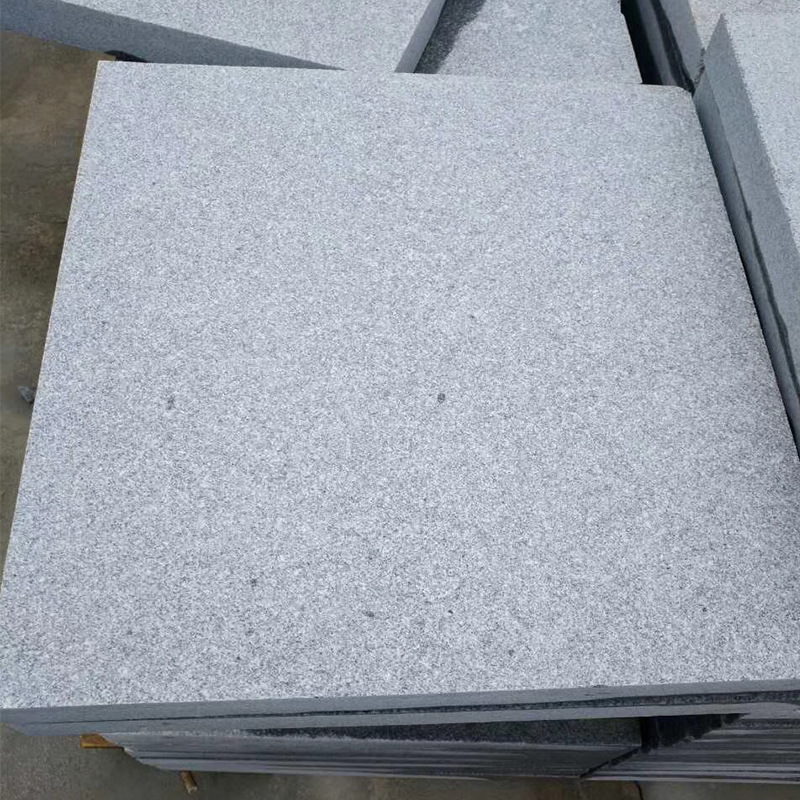 济南市济阳区600x600芝麻灰火烧板价格，30mm厚工程板材批发