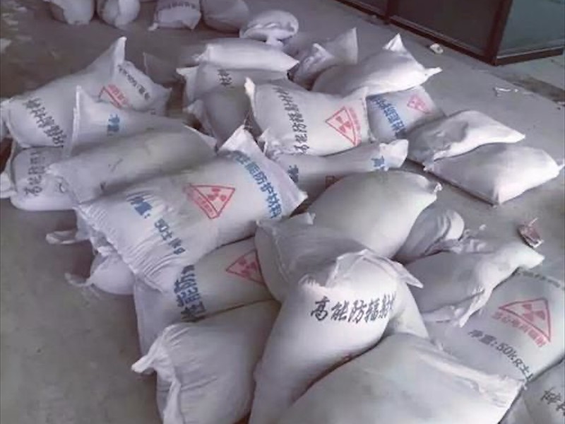 硫酸钡应用示意