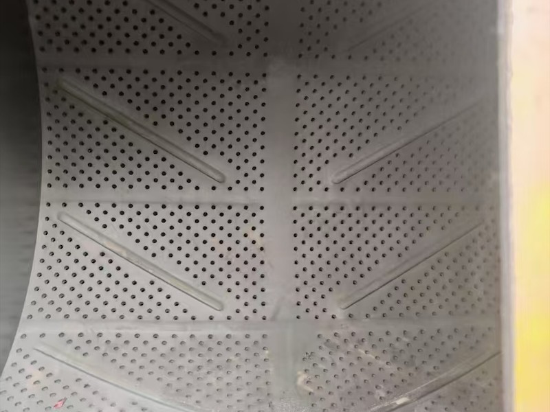 抛丸机工作场景