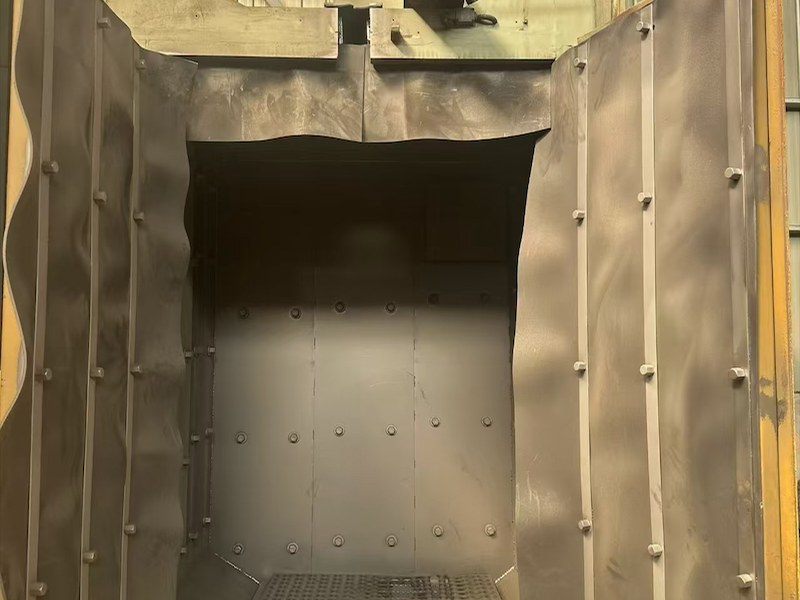 二手抛丸清理机工作场景