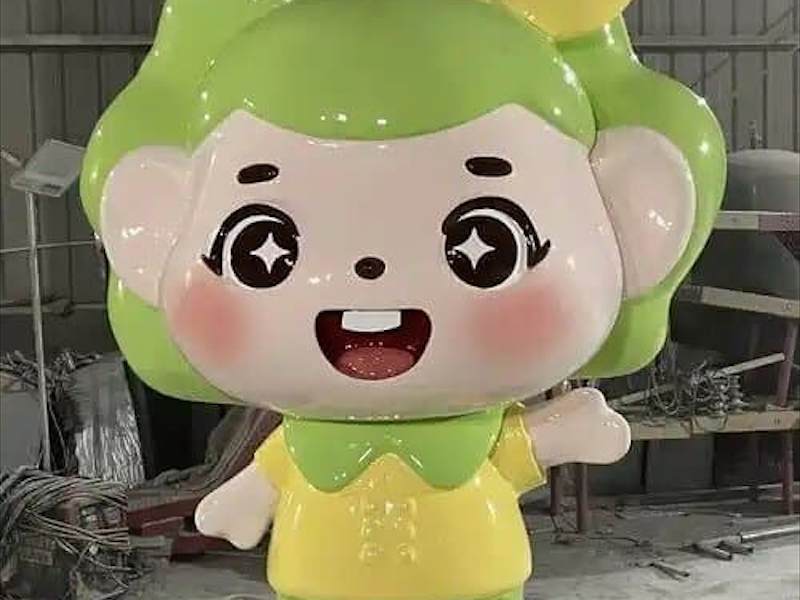 玻璃钢彩色雕塑