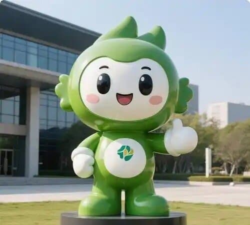 玻璃钢透明雕塑