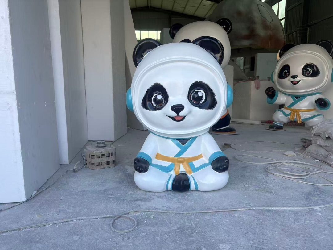 玻璃钢发光雕塑