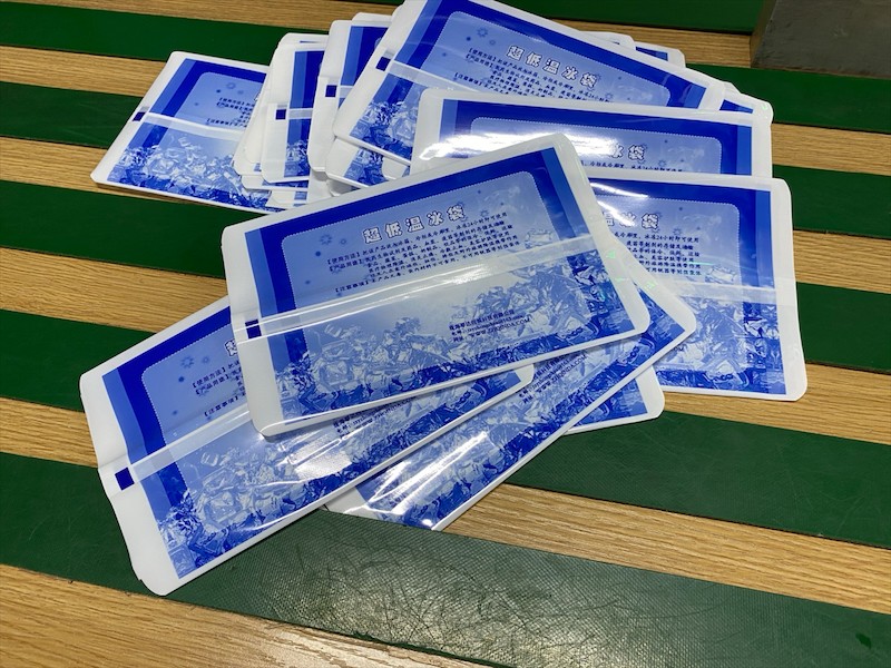 冷冻常温高温食品袋膜展示