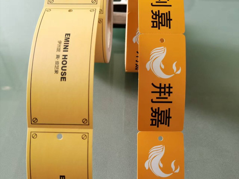卷筒吊牌产品展示