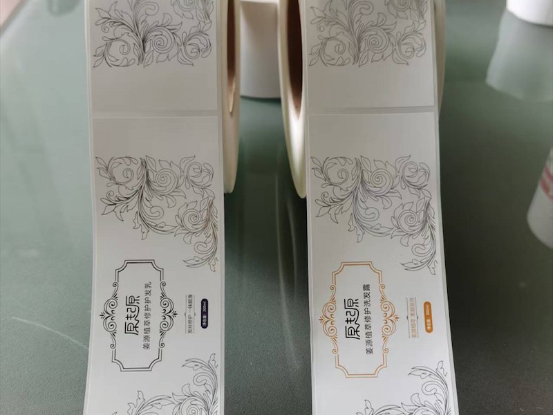 不干胶标签应用示例