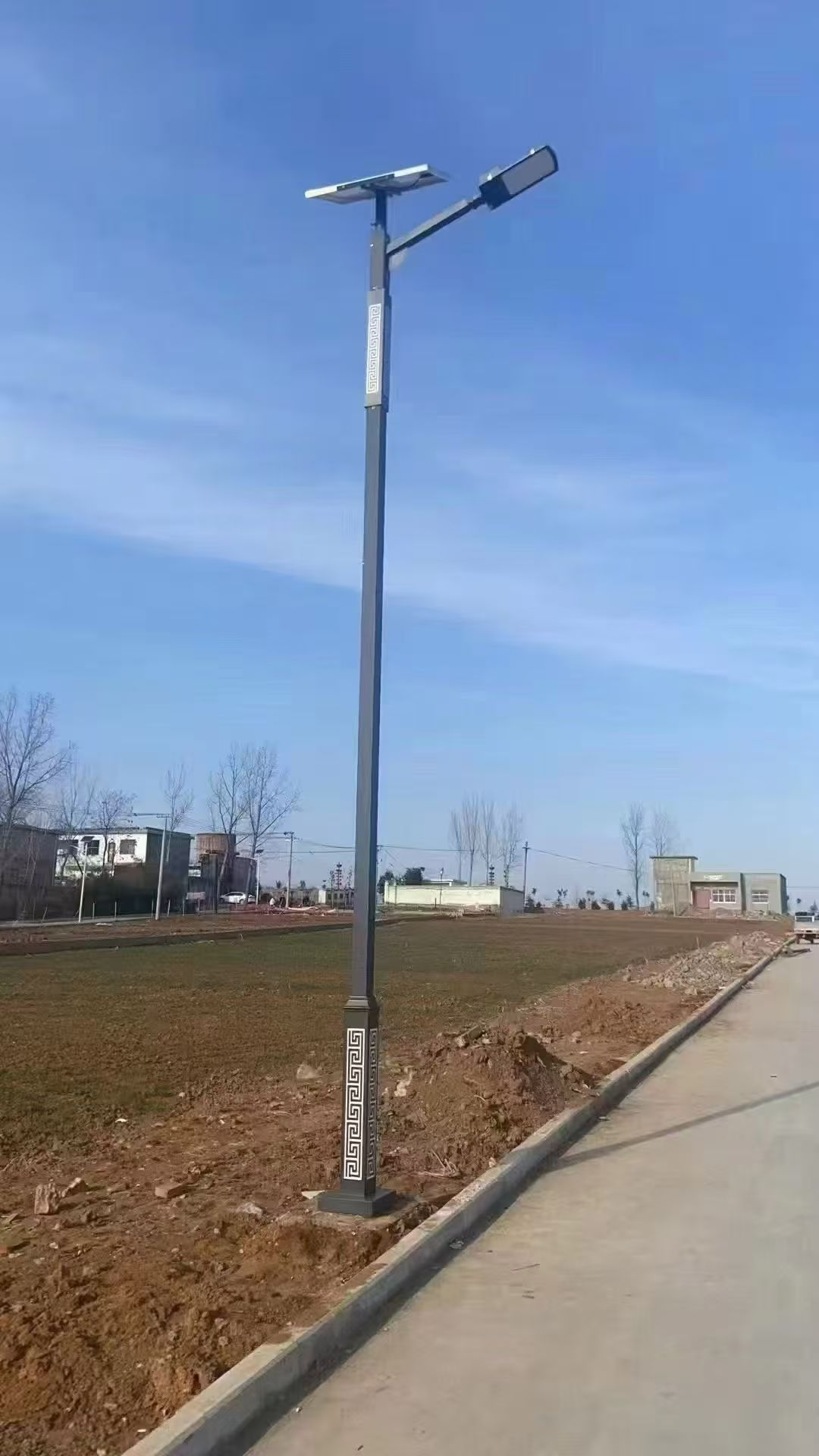 路灯安装效果