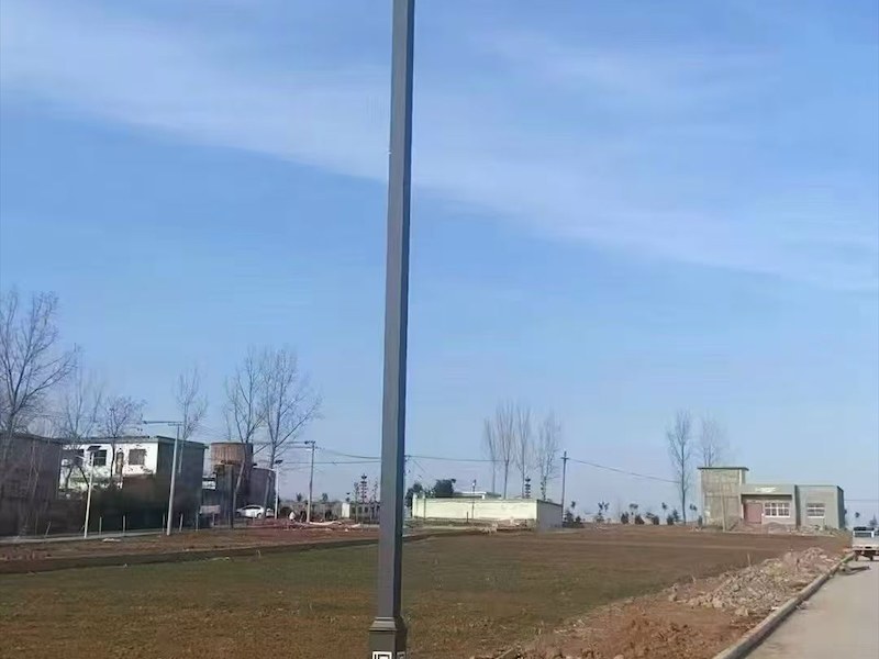路灯安装效果