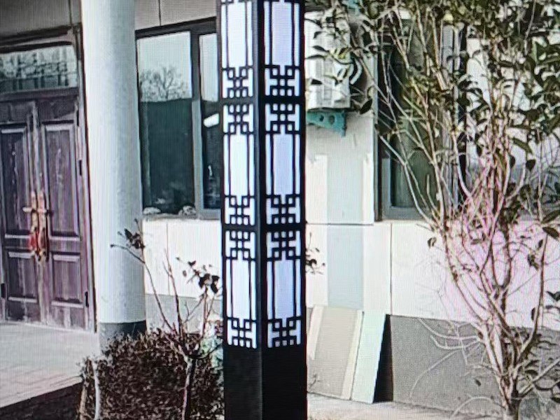 路灯安装效果