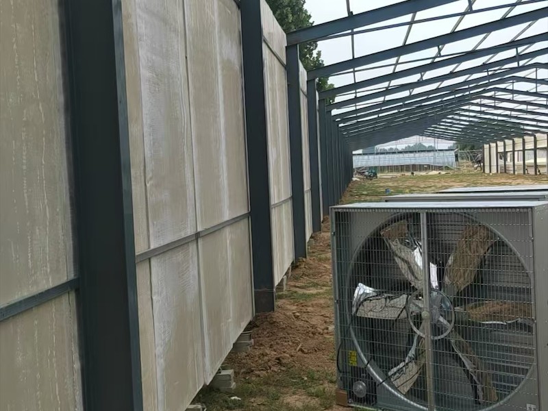 玻璃钢养殖大棚内部结构