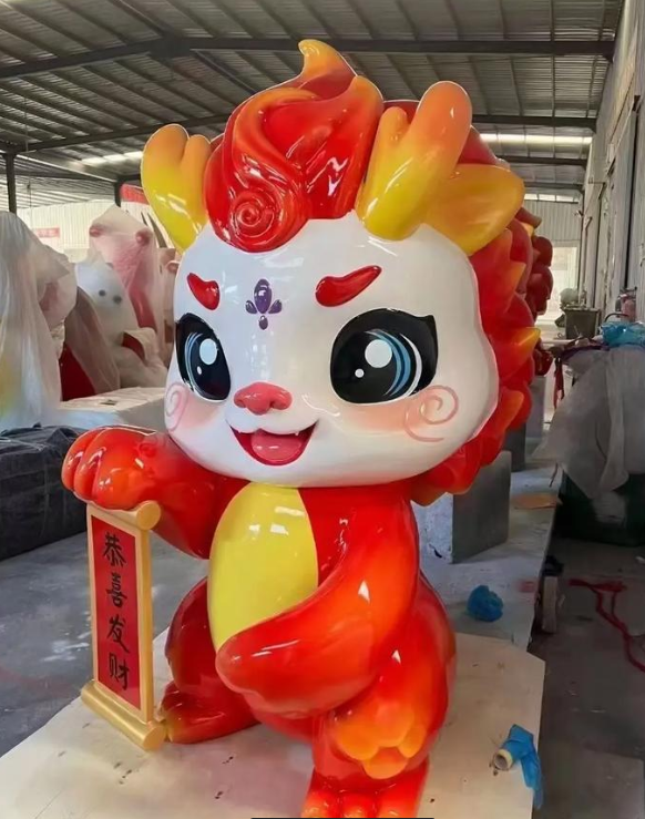 百色市玻璃钢卡通雕塑