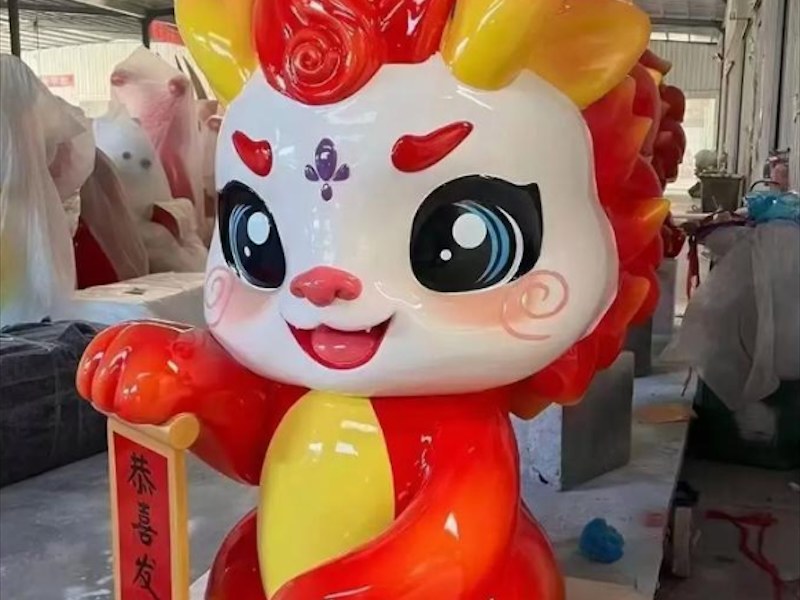 百色市玻璃钢卡通雕塑