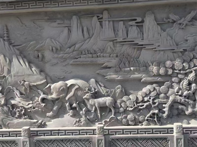 大理州浮雕壁画