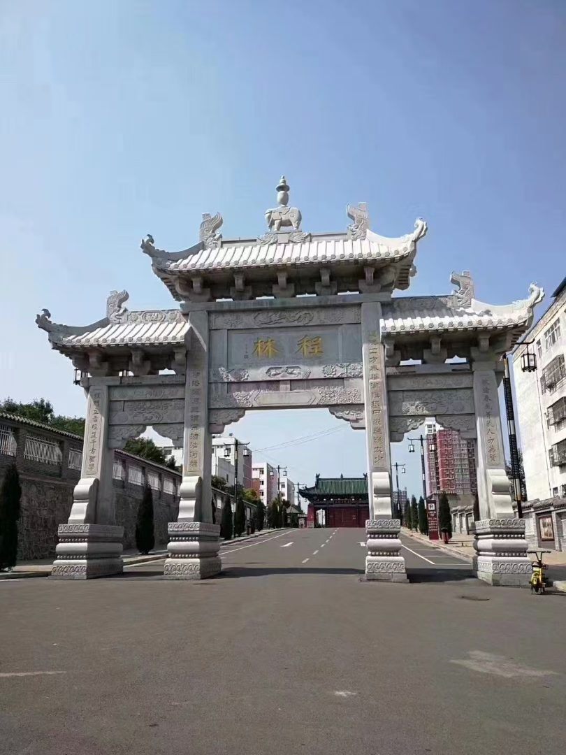 白山市石雕牌坊