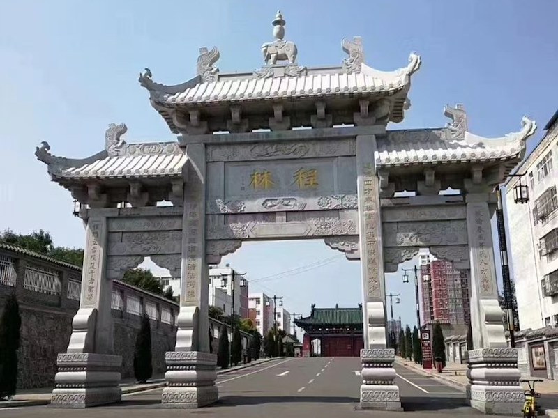 白山市石雕牌坊