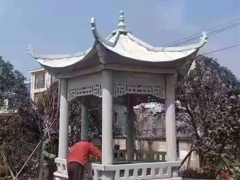 北屯市青石凉亭
