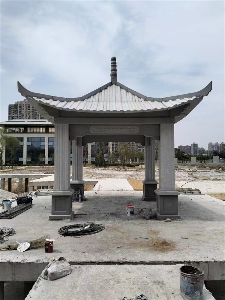 北屯市石雕亭子