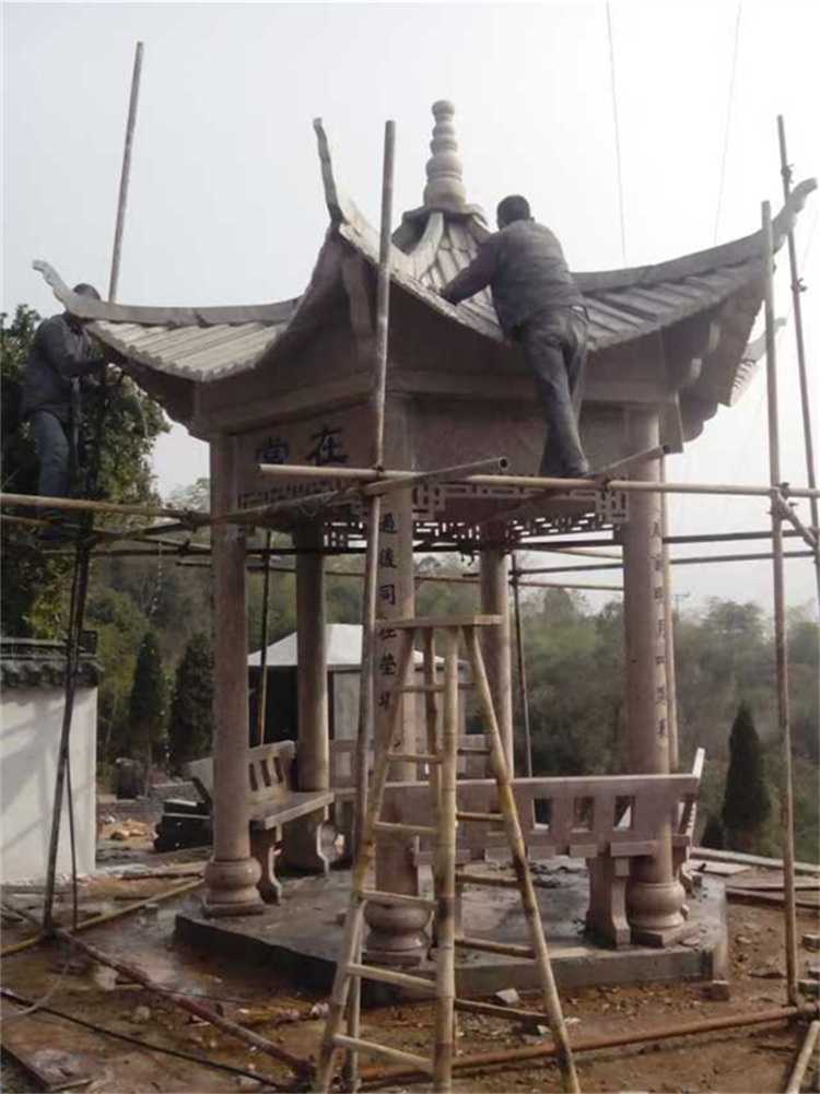 北屯市石雕凉亭