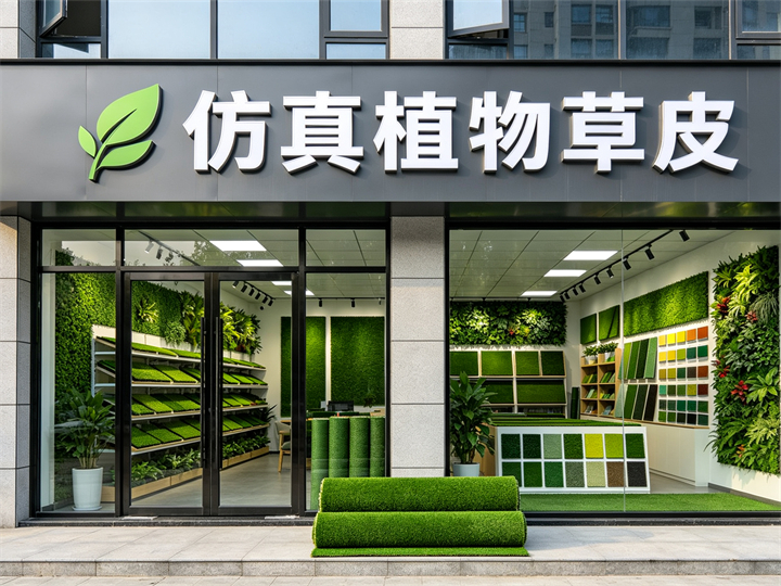 四川成都仿真草皮定制厂家_景观草皮|围挡草皮厂家直销哪家好